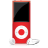 iPod Red Icon 48x48 png